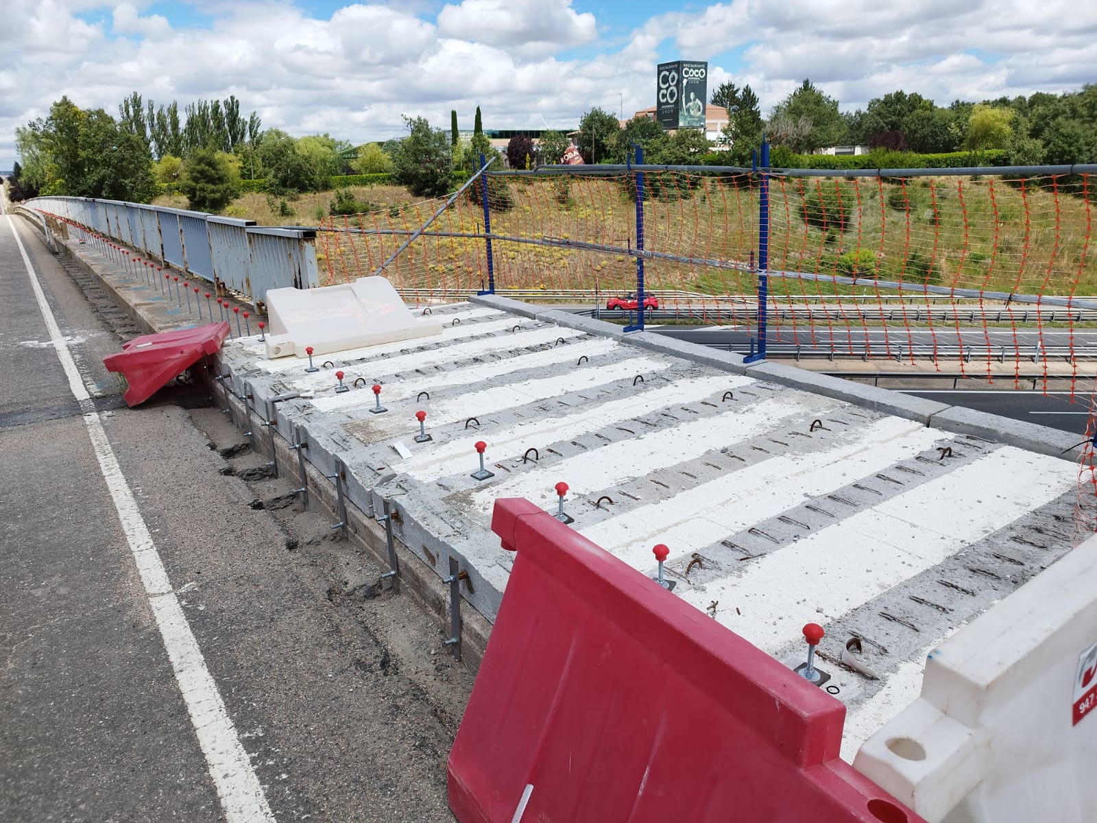 Carril bici obras